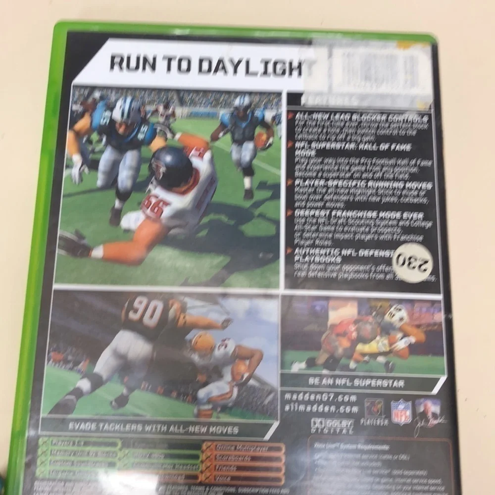 XBOX games madden nfl